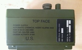 NOS US Military Power Supply, Battery, Chemical Agent Alarm XM22, Radio, M28 - £56.63 GBP