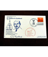 DR. ROBERT H. GODDARD NASA ROCKET PIONEER AUTOPEN VINTAGE 1964 COVER BEAUTY - £54.44 GBP