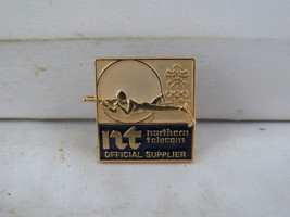 1988 Winter Olympics Pin - Northern Telecom Biathlon Event - Stamped Pin - £11.21 GBP