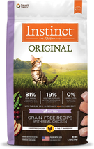 Original Grain- Free Recipe with Real Chicken - Kitten, 4.5 Pound (Pack of 1) - £34.97 GBP+