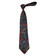 Men&#39;s 100% Silk Necktie By Bruno Piattelli Paisley Floral Fancy BP6 Red ... - $49.99