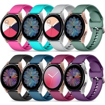 8 Pack Band Compatible With Samsung Galaxy Watch 5 Band/Galaxy Watch 4 Band, Gal - £15.14 GBP