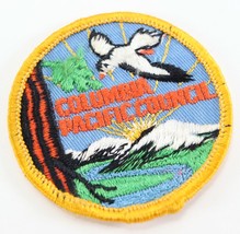 Vintage Columbia Pacific Council Twill Small Boy Scouts America BSA Camp Patch - £9.26 GBP