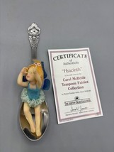 Carol McBride Teaspoon Fairies &quot;Hyacinth&quot; Figurine  COA Ashton Drake - $324.69 MXN