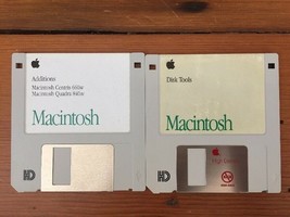 Vtg 1993 Macintosh Centris Quadra Additions Mac Software Install Floppy ... - $49.99