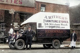 rpc14069 - A Withers Furniture Stores Lorry , Tooting - print 6x4 - $2.80