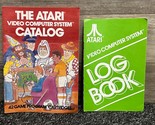 Atari 2600 Catalog 1981 - Red 42 Game - CO16725 Rev. A + Mail Away Log Book - £10.69 GBP