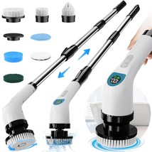 Electric Spin Scrubber, Cordless Cleaning Brush With 10 Cleaning Tools, ... - $50.99