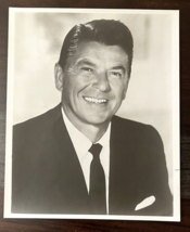 California Governor Ronald Reagan 8x10 Black n White Glossy Photo Vintag... - £14.15 GBP