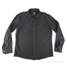 Abercrombie &amp; Fitch Men’s Button Up Shirt Long Sleev Black  Size M Very ... - £21.79 GBP