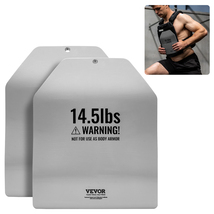 VEVOR Curved Weight Vest Plates, 14.5 LB Pairs, Premium Steel Weighted p... - $51.99