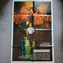 Running 1979 Starring Michael Douglas Original Vintage Movie Poster One Sheet - £19.34 GBP