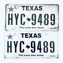  United States Texas Lone Star Passenger License Plate HYC 9489 - $25.73