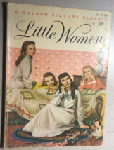 LITTLE WOMEN (1956) Golden Picture Classic comic book style artwork albu... - $29.69