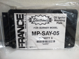 Oil Ignitor Mounting Plate For Burner Model MP-SAY-05 Beckeett S ,94055 - $11.88