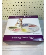 Fitz And Floyd Painting Easter Eggs Tray ‘04 Iridescent Paint New Sealed... - £14.73 GBP
