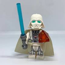 Star Wars White Darth Vader with Holocron Sith Lord Minifigure Bricks Toys - $3.49