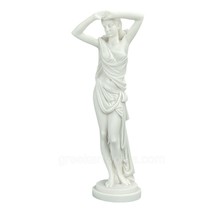 Nude Naked Female Sexy Erotic Art Lightly Dressed Woman Statue Sculpture 12.2 in - £40.27 GBP