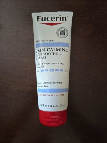 Primary image for Eucerin Skin Calming Cream - Full Body Lotion for Dry, Itchy Skin, Natural, 8 OZ