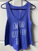 Old Navy Thermal Tank Top Women Size M I&#39;m  to Cold for this - $5.90