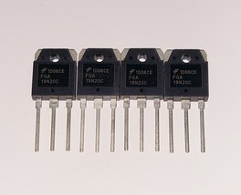 Matched Quad Fairchild FQA19N20C MOSFET for power amplifier output stage  ! - $9.49