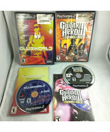 Lot of 2 Sony PS2 Games Guitar Hero II and eJay Clubworld Make Your Own ... - £8.82 GBP