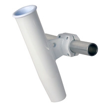 C.E. Smith Aluminum Horizontal Clamp-On Rod Holder 1.66&quot; OD - White Powder Coate - £90.16 GBP