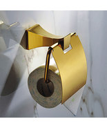 Wall Mounted luxury Square Toilet Paper Holder Tissue Bar Bathroom acces... - £51.57 GBP