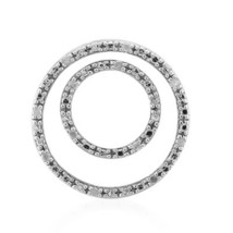 Jewelry of Venus fire  Pendant of Earth I2 diamond silver pendant - £453.03 GBP