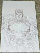 1 Rare HTF Adventures Superman 626 MX Virgin Sketch Variant Michael Turner 200 - $32.71