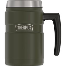 Thermos Stainless King 16oz Desk Mug, 16 Ounce, Matte Green - £44.82 GBP
