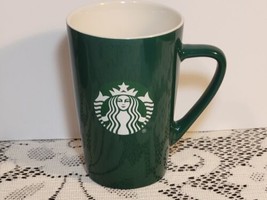 2020 Starbucks 12 oz Coffee Mug Green White Mermaid Logo - St Pats - £11.85 GBP
