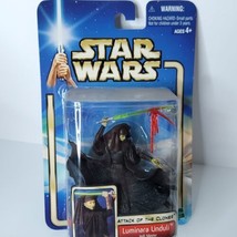 Luminara Unduli 2002 Star Wars Attack of the Clones Hasbro 3.75&quot; Sealed New - £14.23 GBP