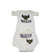 Baltimore Ravens NFL Football 18 Months Vintage Logo Baby Outfit Flaws - £11.67 GBP