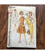 1960s Vintage Blouse Jacket 2 Skirts Simplicity 4909 Pattern Sz 14 Teen ... - £6.27 GBP