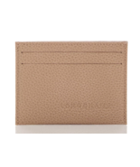 Longchamp  Le Foulonne Leather Card Case Holder ~NIP~ Biscuit - $88.11