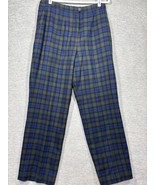 Vtg Pendleton Womens Pants 16 Argyle Tartan Plaid 100% Virgin Wool - $23.41