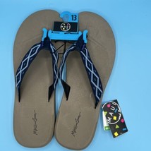 Maui And Sons Men&#39;s Beach Flip Flops Sandals Size 13 Nwt - £12.70 GBP