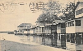 Millville New Jersey~Cottages At Union LAKE-MAYROSE Publ Postcard 1954 Psmk - £3.92 GBP