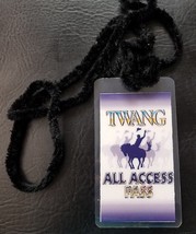 TWANG - VINTAGE ORIGINAL LAMINATE PASS FROM THE RYMAN AUDITORIUM - $10.00