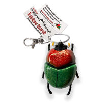 Kamibashi Rainbow Scarab Original String Doll Gang Keychain Clip - $16.82