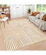Lahome Abstract Washable Rugs 5X7, Non Slip Soft Living Room Rugs, 5&#39;X7&#39;... - $81.95