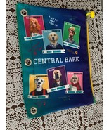 Central Bark Pencil Pouch Poodle Dalmatian Yellow Labrador Green Zips Br... - £9.09 GBP