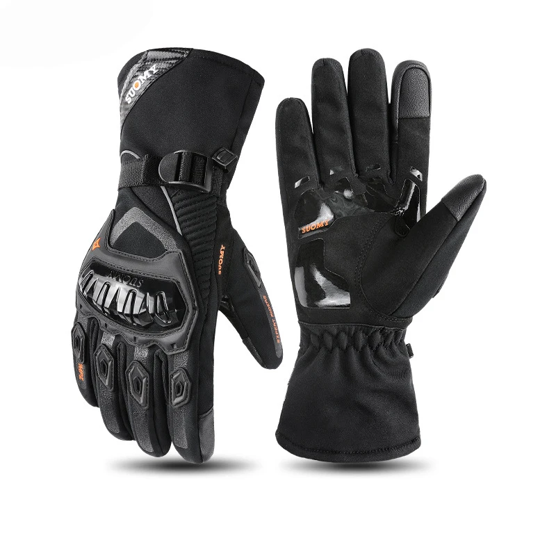 Ycle gloves guantes moto riding touch screen winter for ls2 jacket benelli leoncino 500 thumb200