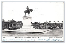 Washington Monument Brooklyn New York City NY NYC 1907 UDB Postcard U3 - £2.85 GBP