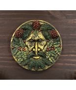 Ebros Winter Season Bronzed Blooming Floral Foliage Celtic Greenman Wall... - $420.21 MXN
