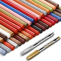 58 Pcs Sealing Wax Multicolored Wax Seal Sticks Stamp Wax For Glue Gun Sealing W - £25.53 GBP