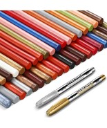 58 Pcs Sealing Wax Multicolored Wax Seal Sticks Stamp Wax For Glue Gun S... - $30.99