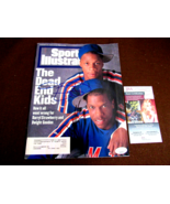 DARRYL STRAWBERRY DWIGHT GOODEN 1986 WSC METS SIGNED AUTO 1995 SI MAGAZI... - £156.79 GBP