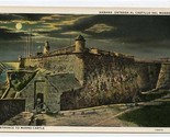 Entrance to Morro Castle Havana Cuba Postcard Jordi  - £10.90 GBP